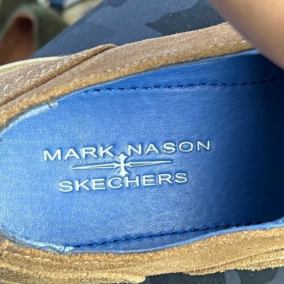 Skechers x Mark Nason Tan Loafers Mens Size: 8.5 - Picture 10 of 10